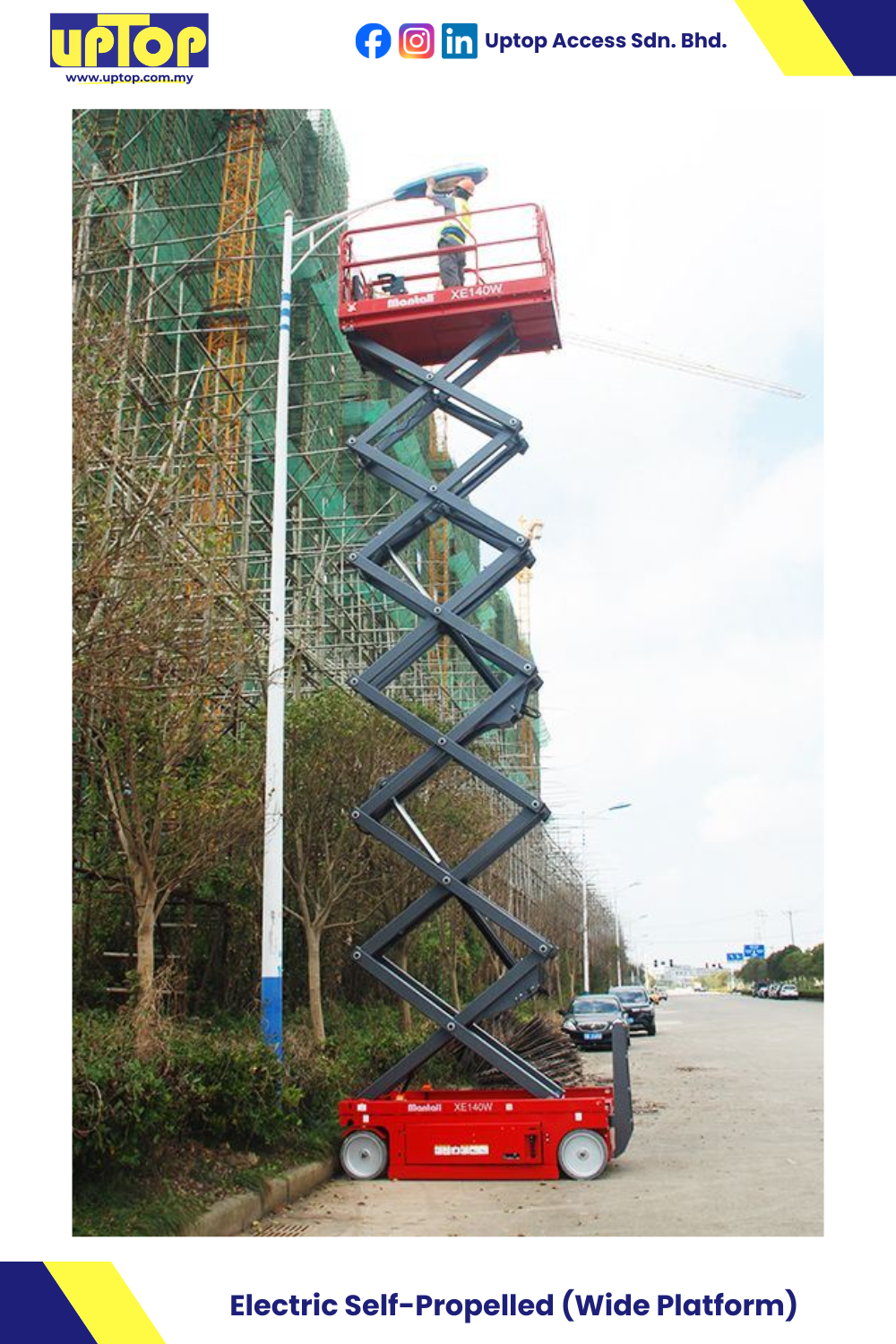 Mantall Self-Propelled Scissor Lift in Malaysia